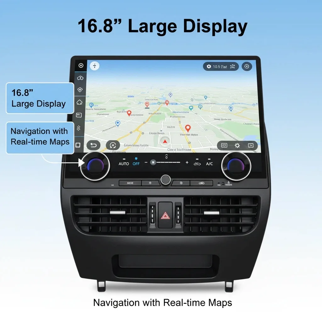 Автомагнитола Android 13 с сенсорным экраном 16,8 дюймов для Toyota Prado 120 2002-2009, Lexus GX470, с поддержкой CarPlay, GPS, видеоплеер, мультимедиа
Автомагнитола Android 13 с сенсорным экраном 16,8 дюймов для Toyota Prado 120 2002-2009, Lexus GX470, с поддержкой CarPlay, GPS, видеоплеер, мультимедиа