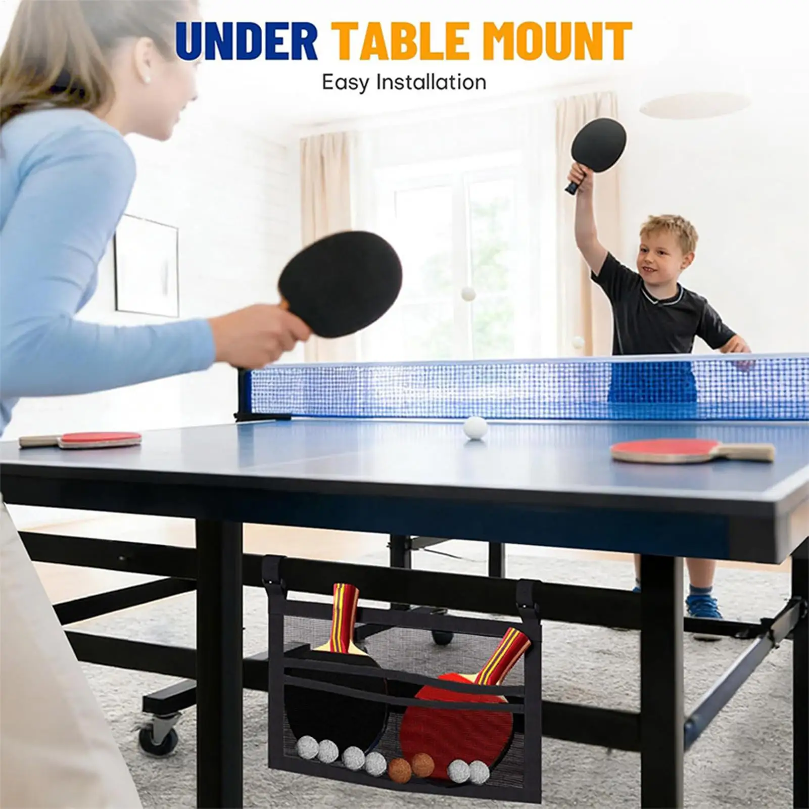 Table Tennis Ball Holder Easy Install Adjustable Mesh Under Table Tennis Ball Storage For Men Women Boys Girls Youth Teens Son
Table Tennis Ball Holder Easy Install Adjustable Mesh Under Table Tennis Ball Storage For Men Women Boys Girls Youth Teens Son