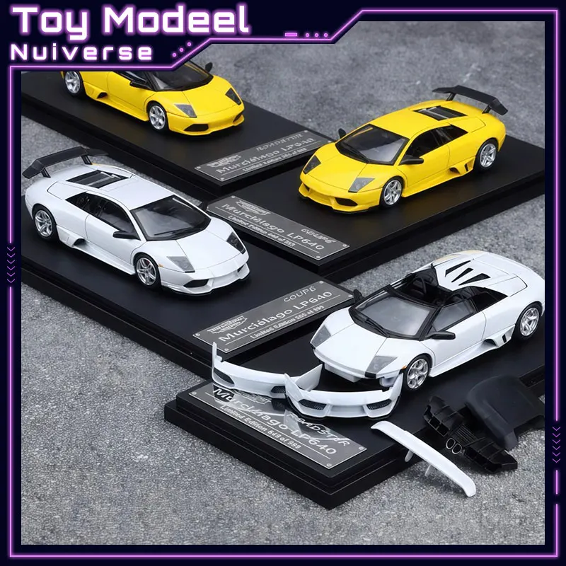Модель автомобиля Phantom Knight PK Lamborghini LP640 Murcielago, масштаб 1/64, литая под давлением, из сплава, реалистичная коллекционная декоративная модель, идеальный подарок
Модель автомобиля Phantom Knight PK Lamborghini LP640 Murcielago, масштаб 1/64, литая под давлением, из сплава, реалистичная коллекционная декоративная модель, идеальный подарок