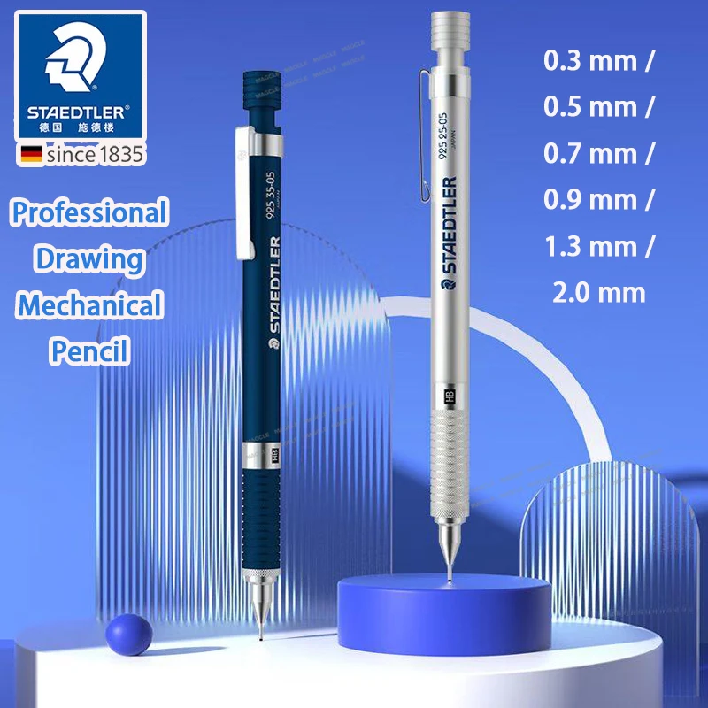 Staedtler Automatic Drawing Pencil Multi Specs All-Metal Low Center Gravity Unbreakable Core Architect Designer Stable Supplies
Staedtler Automatic Drawing Pencil Multi Specs All-Metal Low Center Gravity Unbreakable Core Architect Designer Stable Supplies