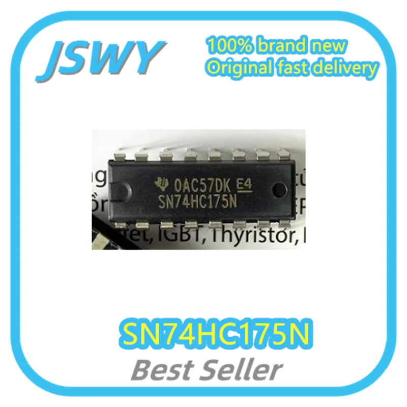 (10/50pcs) SN74HC175N SN74HC175 DIP16 Trigger Chip Genuine Massive Inventory Brand New Original
(10/50pcs) SN74HC175N SN74HC175 DIP16 Trigger Chip Genuine Massive Inventory Brand New Original