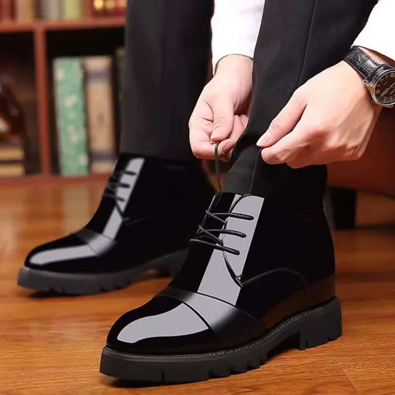 Designer Men's Height Increasing Business Formal Leather Shoes Male Luxury Fashion Office Wedding Work Business Shoes Male
Designer Men's Height Increasing Business Formal Leather Shoes Male Luxury Fashion Office Wedding Work Business Shoes Male