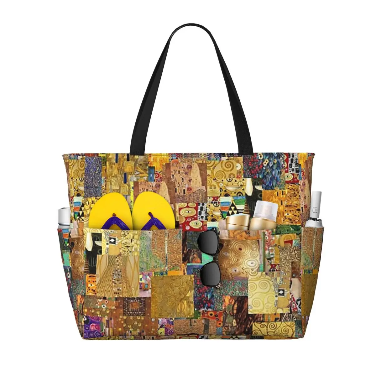 Gustav Klimt Beach Tote Bag Sport Gym Yoga Duffle Large Tote Bag Women Travel Bag Fitness bag
Gustav Klimt Beach Tote Bag Sport Gym Yoga Duffle Large Tote Bag Women Travel Bag Fitness bag