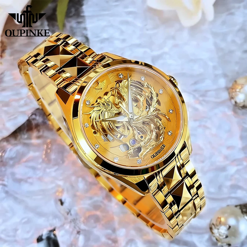 OUPINKE женские часы лучший бренд класса люкс мода 3D рельефная скульптура циферблат Феникса оригинальные автоматические механические наручные часы 3276
OUPINKE женские часы лучший бренд класса люкс мода 3D рельефная скульптура циферблат Феникса оригинальные автоматические механические наручные часы 3276