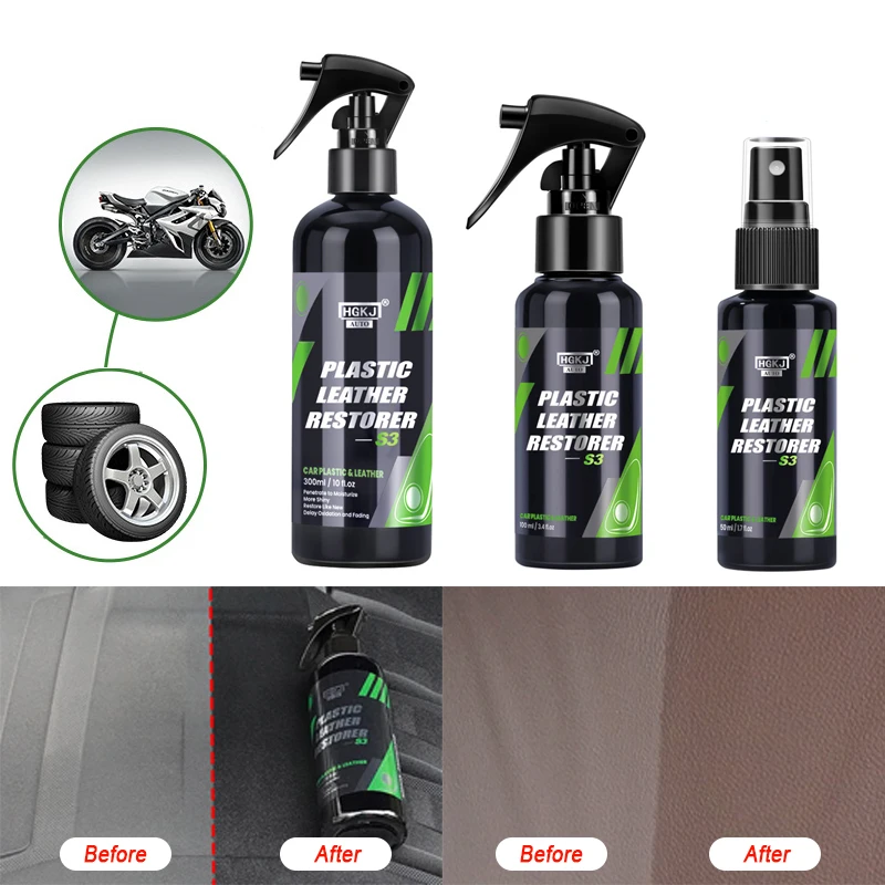 Motorcycle Plastic Restorer Back To Black Gloss Cleaning kit Plastic Leather Repair Auto Polish And Repair Coating Renovator
Motorcycle Plastic Restorer Back To Black Gloss Cleaning kit Plastic Leather Repair Auto Polish And Repair Coating Renovator