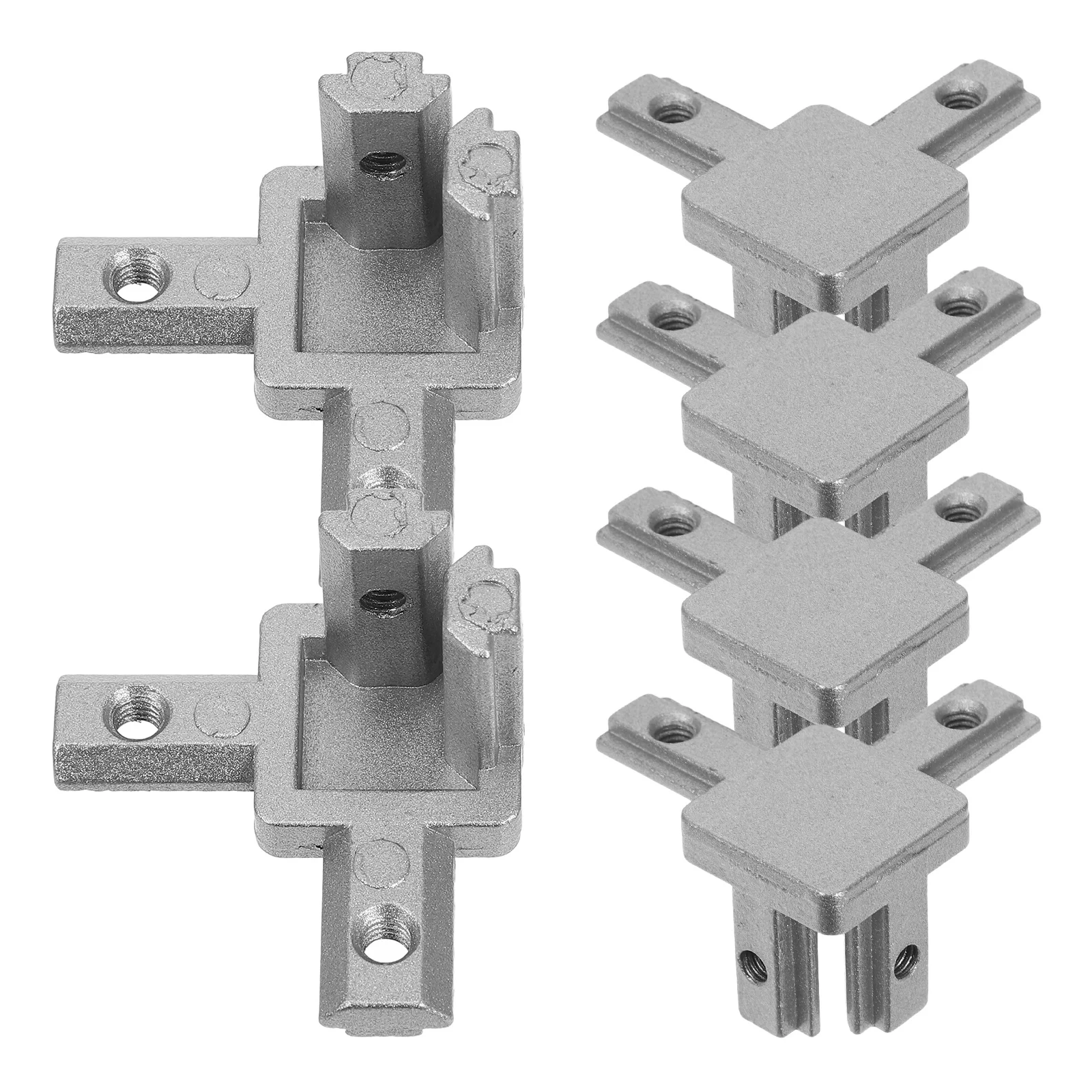 6pcs Alloy 3-Way End Bracket Right Angle Joint For Profiles Stable Fixing Braces Corner Plate Repair Flat Support
6pcs Alloy 3-Way End Bracket Right Angle Joint For Profiles Stable Fixing Braces Corner Plate Repair Flat Support