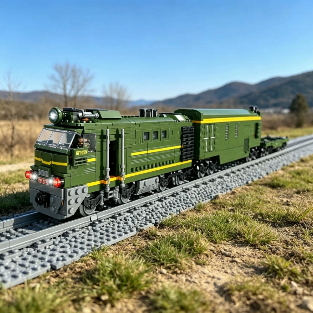 Techno City High-speed Train with Tracks Building Blocks High-tech Vehicle Toy - Running, Ideal Gift Choice, Happy Time.
Techno City High-speed Train with Tracks Building Blocks High-tech Vehicle Toy - Running, Ideal Gift Choice, Happy Time.