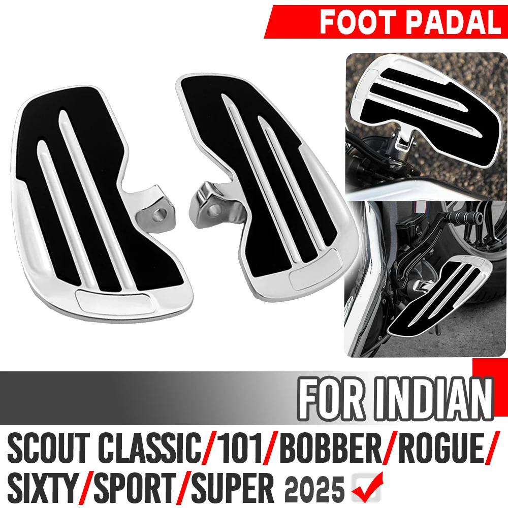 Fit For Indian Scout 101 Super Sport Sixty Bobber Classic Limited +TECH 2025 Motorcycle Front Rider Floorboards Driver Footboard
Fit For Indian Scout 101 Super Sport Sixty Bobber Classic Limited +TECH 2025 Motorcycle Front Rider Floorboards Driver Footboard