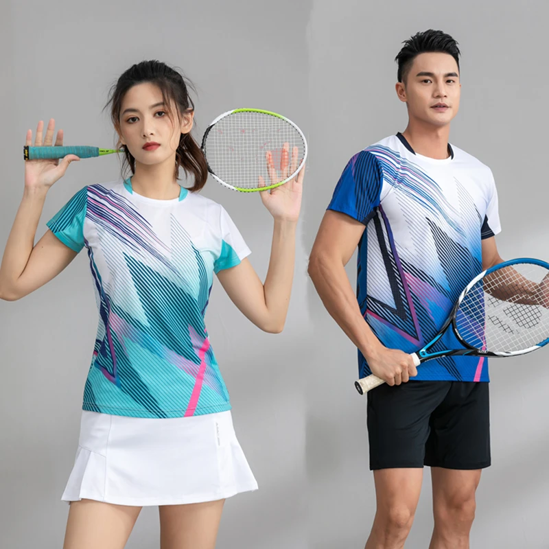 High End Tennis Shirt Women Men Badminton Jersey Shorts Skorts Table Tennis Uniform Training Suit Ping Pong Skirt Sports T-shirt
High End Tennis Shirt Women Men Badminton Jersey Shorts Skorts Table Tennis Uniform Training Suit Ping Pong Skirt Sports T-shirt