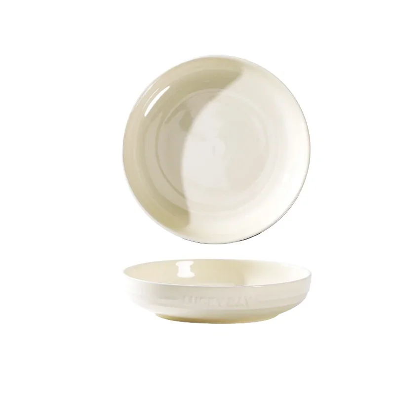 French lace plate ceramic western food pasta plate salad stir-fry plate combination
French lace plate ceramic western food pasta plate salad stir-fry plate combination