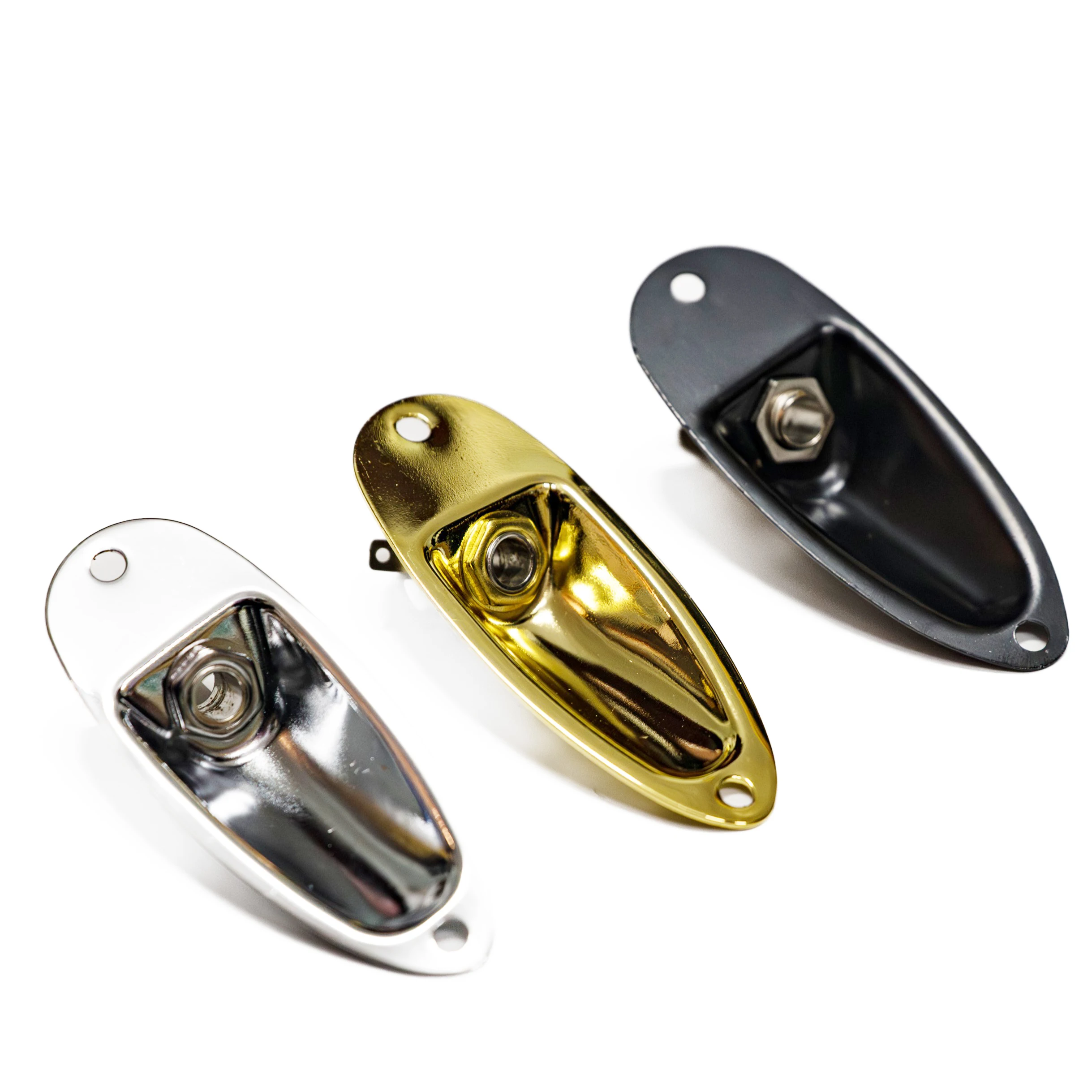 ST Electric Guitar Jack Plate, Boat Shaped, Audio Connector, Socket Panel, 6.35mm, 1/4"
ST Electric Guitar Jack Plate, Boat Shaped, Audio Connector, Socket Panel, 6.35mm, 1/4"