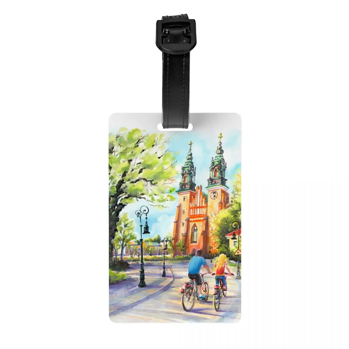 Archcathedral Basilica Of St Peter And St Paul,Poznan, Poland Luggage Tag for Travel Suitcase Privacy Cover ID Label
Archcathedral Basilica Of St Peter And St Paul,Poznan, Poland Luggage Tag for Travel Suitcase Privacy Cover ID Label