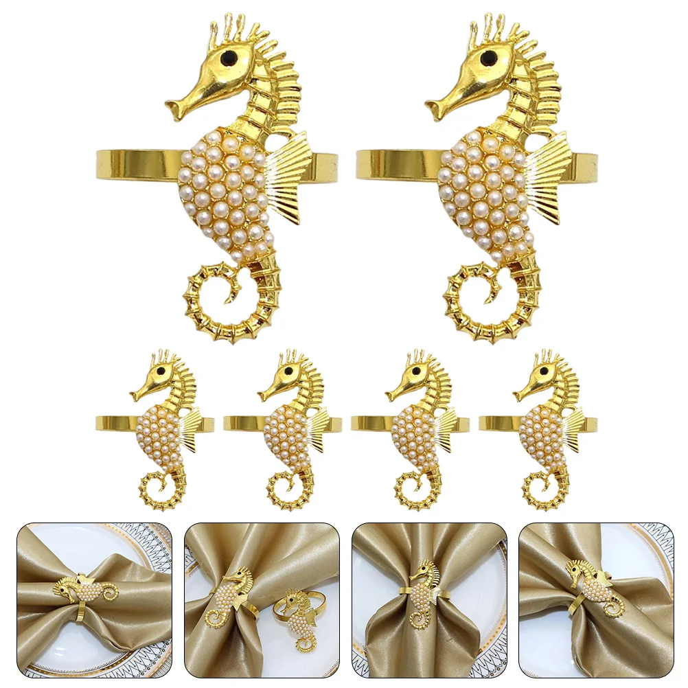 6pcs Napkin Rings Pearl Decoration Wedding Party Banquet Dinner Table Decorations Safe Material Exquisite Design
6pcs Napkin Rings Pearl Decoration Wedding Party Banquet Dinner Table Decorations Safe Material Exquisite Design