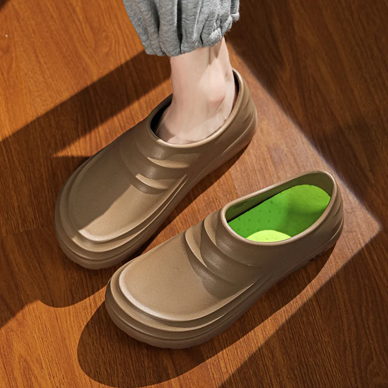 Мужские повседневные удобные лоферы без шнуровки, молодежные модные тапочки, нескользящая обувь шеф-повара, водонепроницаемые и маслостойкие кроссовки
Мужские повседневные удобные лоферы без шнуровки, молодежные модные тапочки, нескользящая обувь шеф-повара, водонепроницаемые и маслостойкие кроссовки