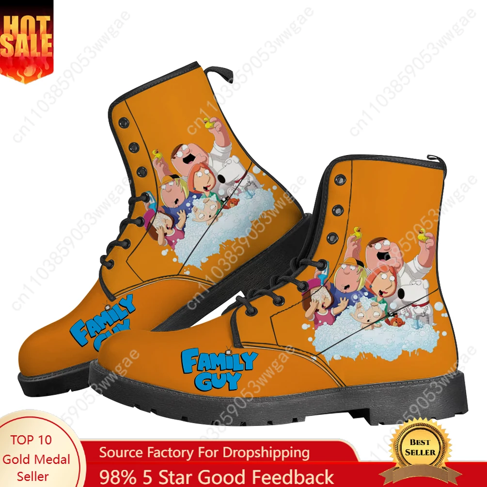 Family Guy Boots Mens Womens Teenager Shoes Casual Boot Outdoor Light High Quality Couple Print On Demand Anime Custom Made Shoe
Family Guy Boots Mens Womens Teenager Shoes Casual Boot Outdoor Light High Quality Couple Print On Demand Anime Custom Made Shoe