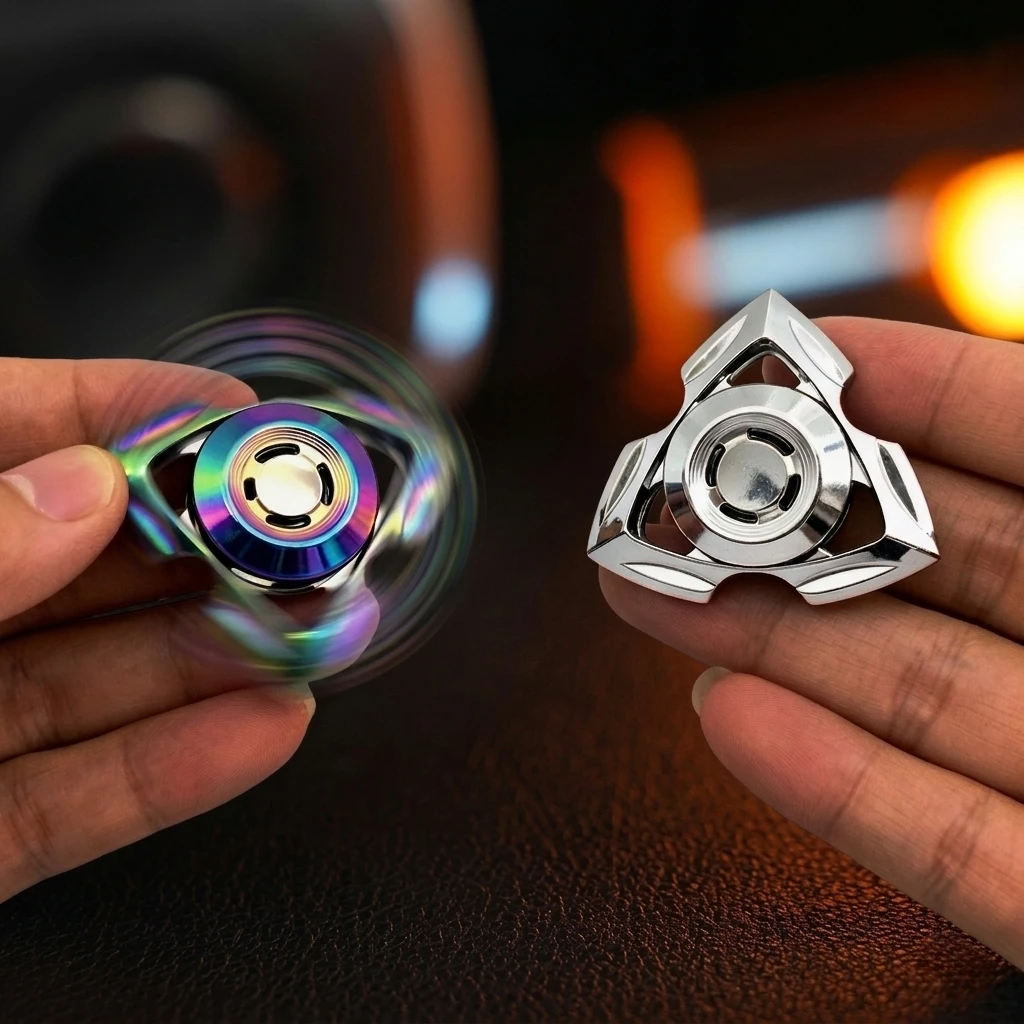 Металлический спиннер Tri Fidget с самосмазывающимся стальным подшипником, низким уровнем шума и высокой скоростью вращения, игрушка для концентрации внимания
Металлический спиннер Tri Fidget с самосмазывающимся стальным подшипником, низким уровнем шума и высокой скоростью вращения, игрушка для концентрации внимания