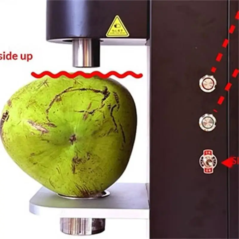Green Coconut Punching Machine Fruit Open Drilling Knife Stainless Steel Automatic Coconut Cap Opener Coconut Shell Opening Tool
Green Coconut Punching Machine Fruit Open Drilling Knife Stainless Steel Automatic Coconut Cap Opener Coconut Shell Opening Tool