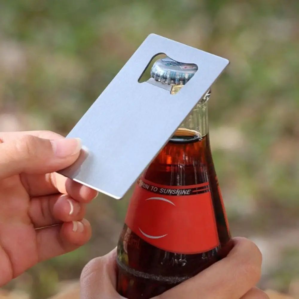 High Quality Metal Credit Card Portable 85*54mm Bottle Opener 2 Colors Stainless Steel Opener Bottle Tool
High Quality Metal Credit Card Portable 85*54mm Bottle Opener 2 Colors Stainless Steel Opener Bottle Tool