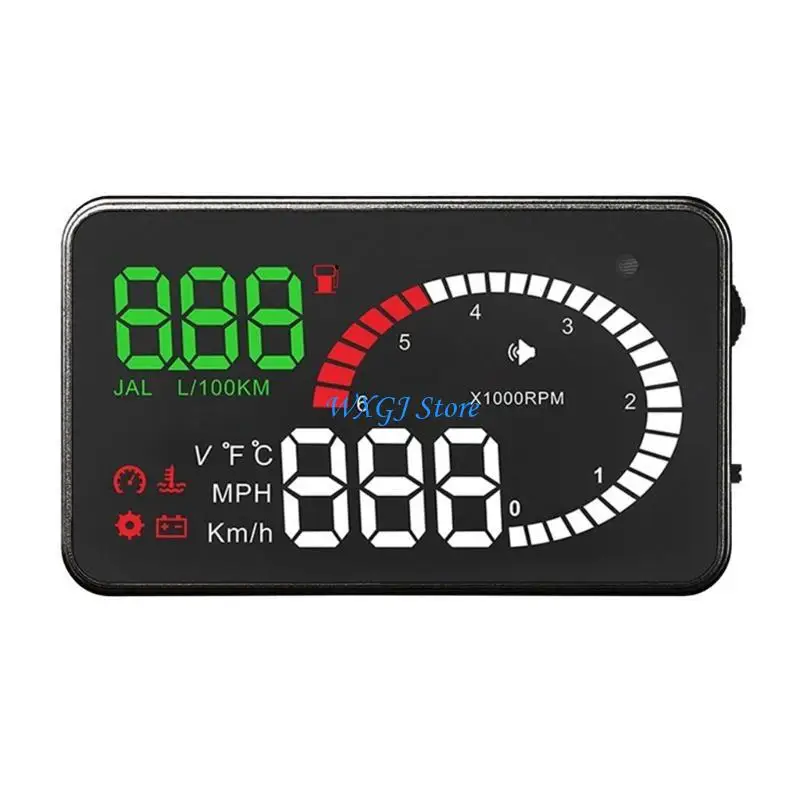 37JE Windshield Projection Head Up Display,Car HUD Windshield Screen, Windshield Screen Projector Overspeed Alarm
37JE Windshield Projection Head Up Display,Car HUD Windshield Screen, Windshield Screen Projector Overspeed Alarm