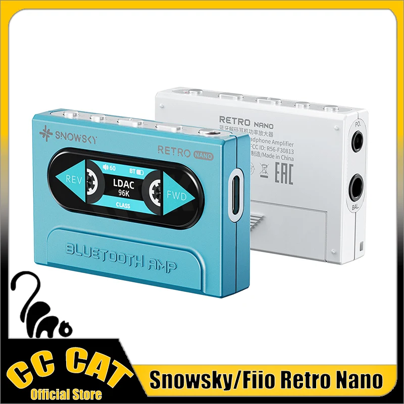 Snowsky/Fiio Retro Nano Headphone Dac Amplifier Bluetooth And Ldac/Aptx Adaptive/Aptx Ll Dac Amplifier With 3.5mm/4.4mm Custom
Snowsky/Fiio Retro Nano Headphone Dac Amplifier Bluetooth And Ldac/Aptx Adaptive/Aptx Ll Dac Amplifier With 3.5mm/4.4mm Custom