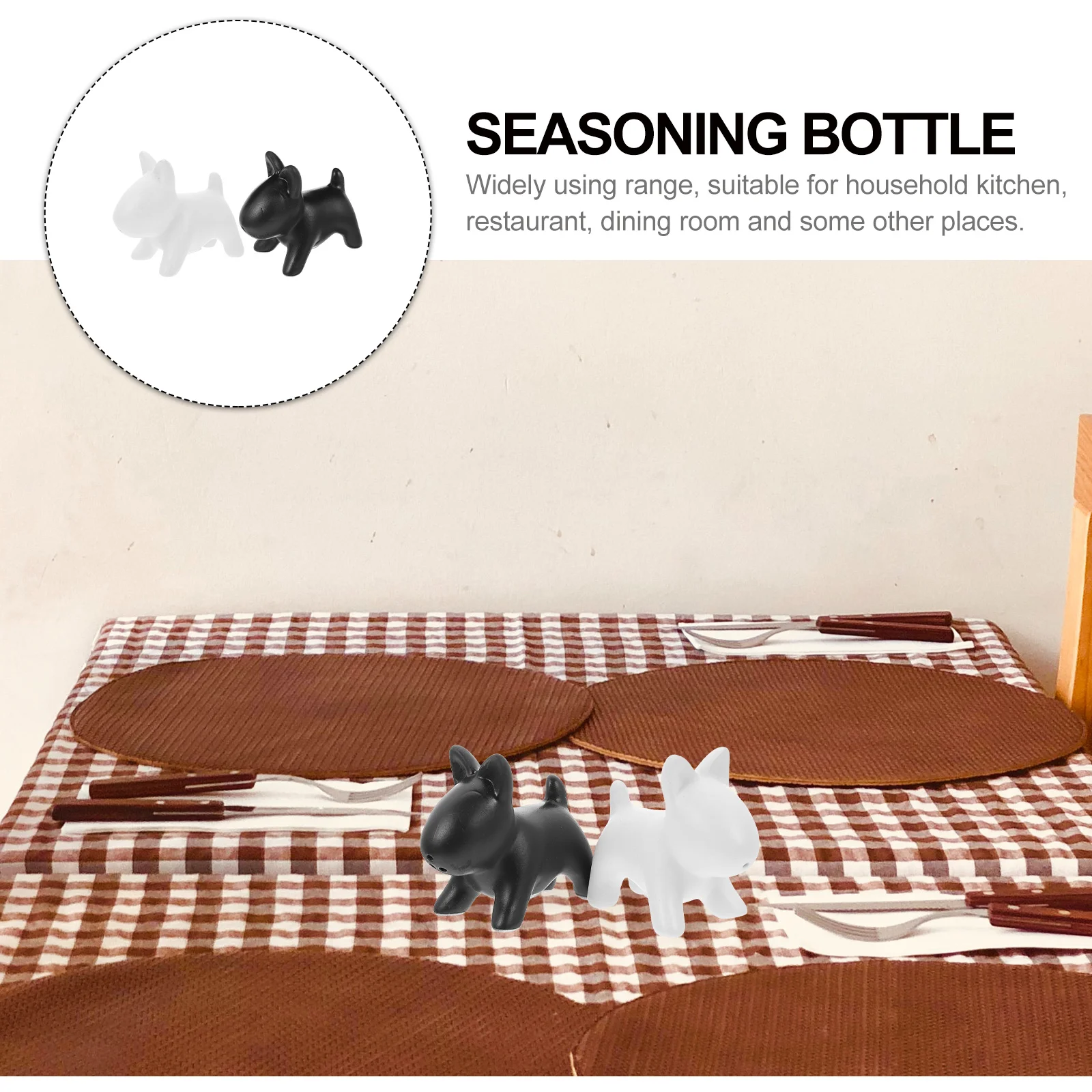 Liquid Condiment Shaker Household Seasoning Bottles Container Cartoon Dog Spice Containers Salt and Small Jars Shape for Spices
Liquid Condiment Shaker Household Seasoning Bottles Container Cartoon Dog Spice Containers Salt and Small Jars Shape for Spices