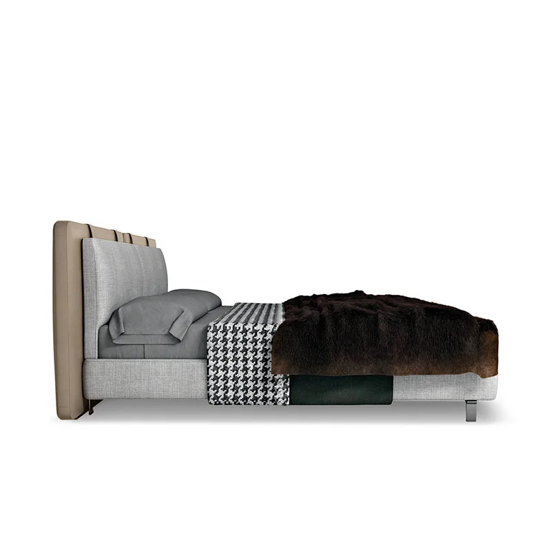 Nordic modern 1.8 meters master bedroom leave-in cotton and linen fabric bed very simple small apartment 1.5 storage leather
Nordic modern 1.8 meters master bedroom leave-in cotton and linen fabric bed very simple small apartment 1.5 storage leather