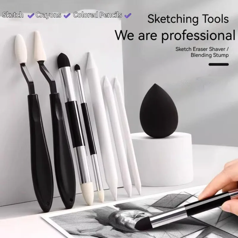 Marie's 20 шт., художественный эскиз, нож для протирания, кисть для растушевки, инструмент для размазывания, многоразовый инструмент для рисования, смешивания для взрослых, художника
Marie's 20 шт., художественный эскиз, нож для протирания, кисть для растушевки, инструмент для размазывания, многоразовый инструмент для рисования, смешивания для взрослых, художника