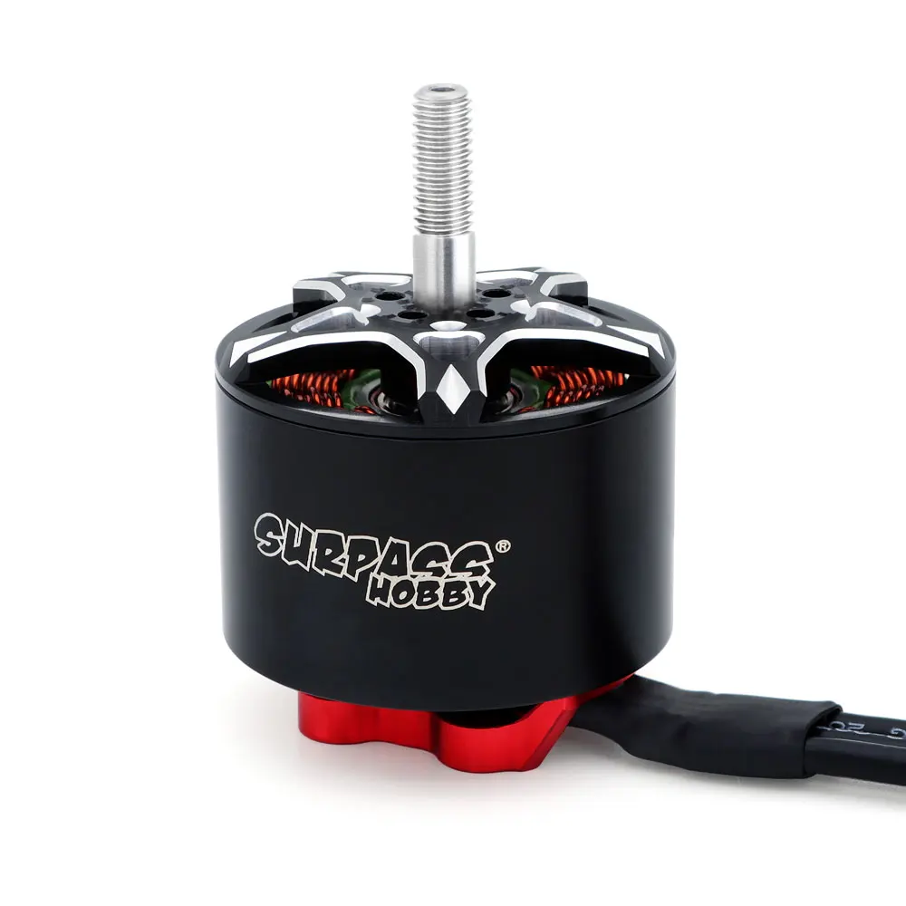 FPV Outrunner Brushless Motor (420KV/11T 660KV/7T 720KV/6.5T) - 6.0mm M5 Steel Shaft; 16AWG 350mm Wires; Multi-Strand Wind
FPV Outrunner Brushless Motor (420KV/11T 660KV/7T 720KV/6.5T) - 6.0mm M5 Steel Shaft; 16AWG 350mm Wires; Multi-Strand Wind