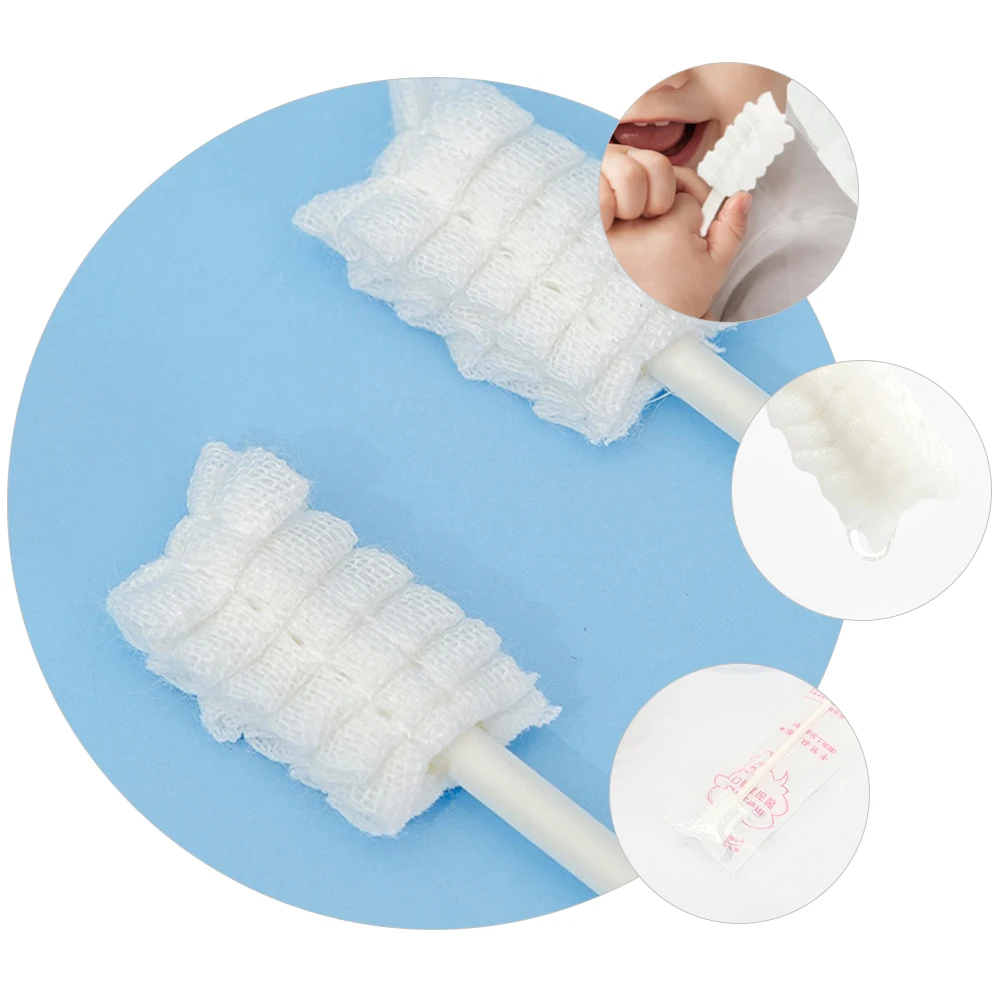 30pcs Brush Oral Care Brush Oral Care Cleaning Newborn Teeth Tongue-Coating Brushes Gums Soft Gauze Paper Stick
30pcs Brush Oral Care Brush Oral Care Cleaning Newborn Teeth Tongue-Coating Brushes Gums Soft Gauze Paper Stick