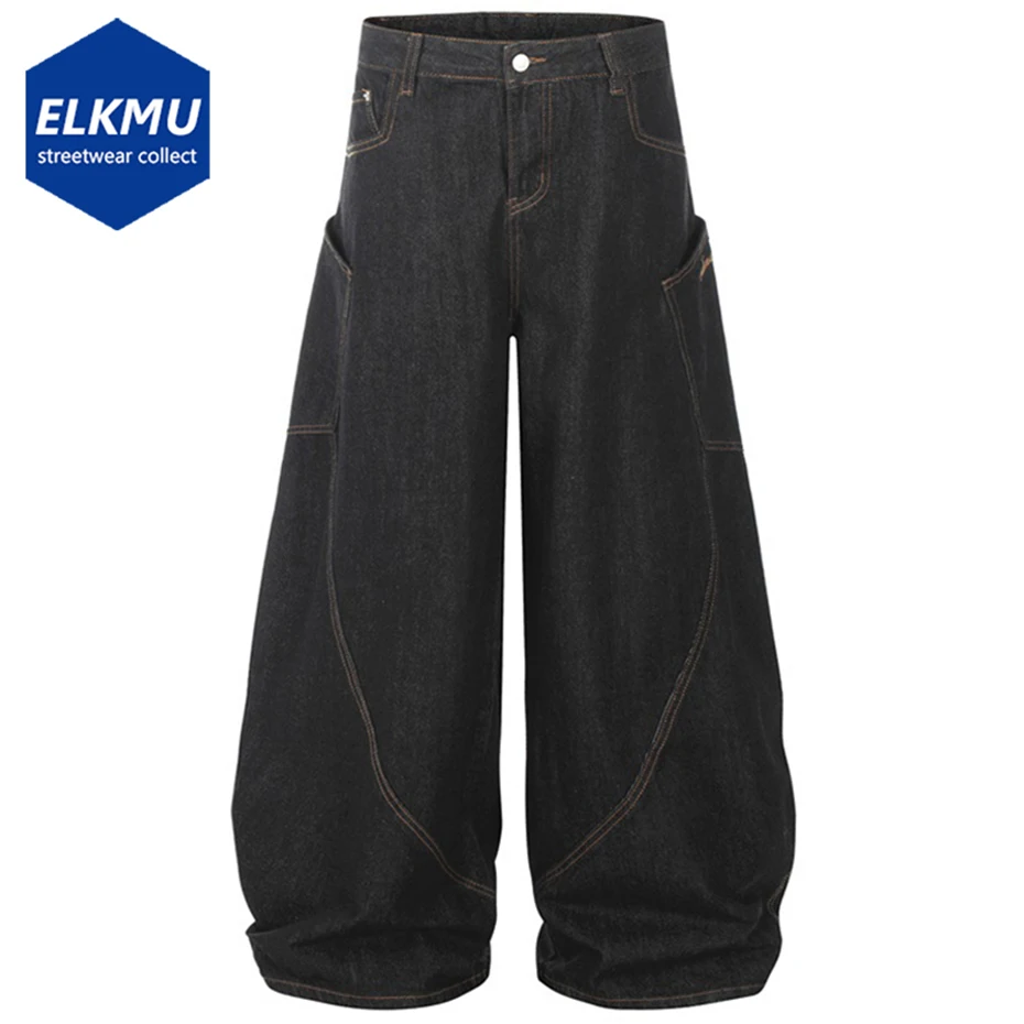 Wide Leg Baggy Jeans Side Pocket Loose Denim Pants Men Streetwear Harajuku Hip Hop Jeans
Wide Leg Baggy Jeans Side Pocket Loose Denim Pants Men Streetwear Harajuku Hip Hop Jeans