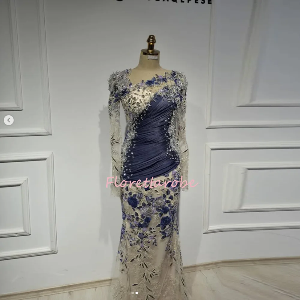 Glamorous Crystals Mermaid Evening Dresses Long Sleeve Floor Length Prom Gowns Beaded Appliques Vestidos De Noche Customized
Glamorous Crystals Mermaid Evening Dresses Long Sleeve Floor Length Prom Gowns Beaded Appliques Vestidos De Noche Customized