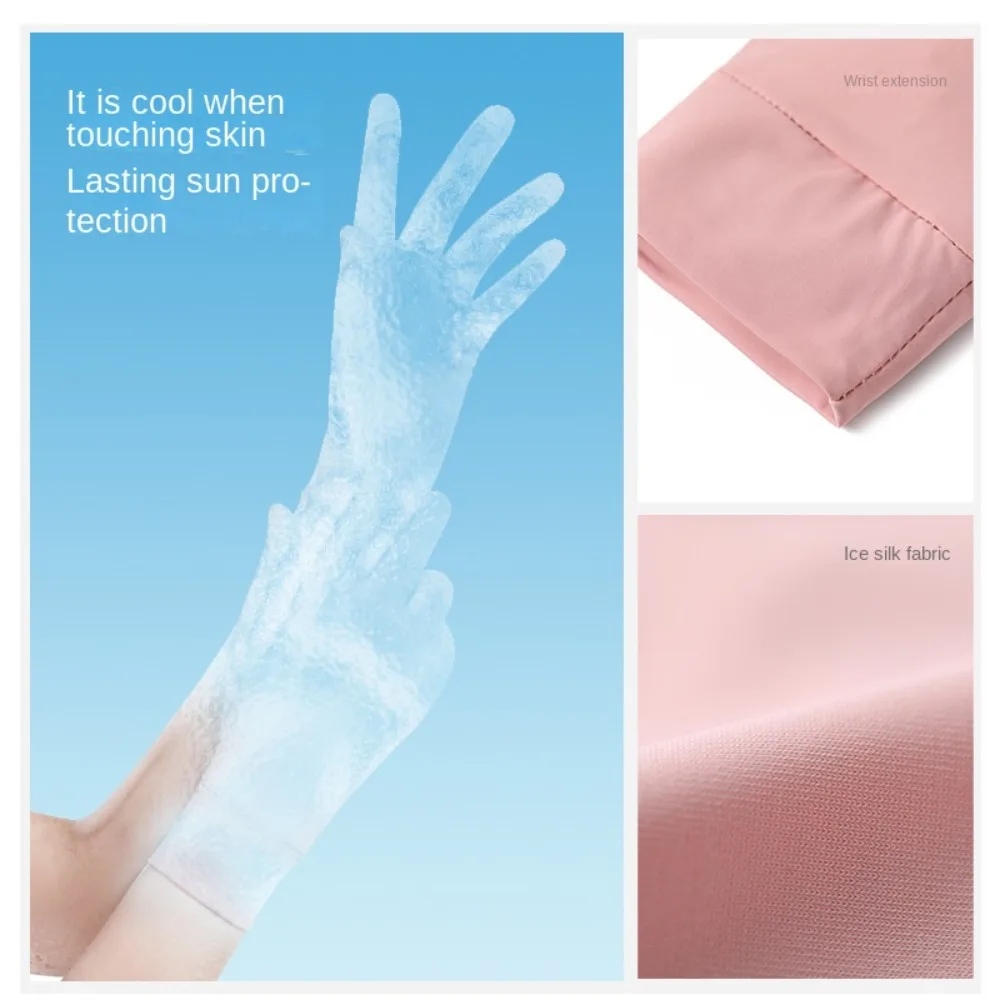 Breathable Women Sunscreen Gloves Anti-UV Quick Dry Ice Silk Riding Gloves Sun Protection Silicone Anti Slip
Breathable Women Sunscreen Gloves Anti-UV Quick Dry Ice Silk Riding Gloves Sun Protection Silicone Anti Slip
