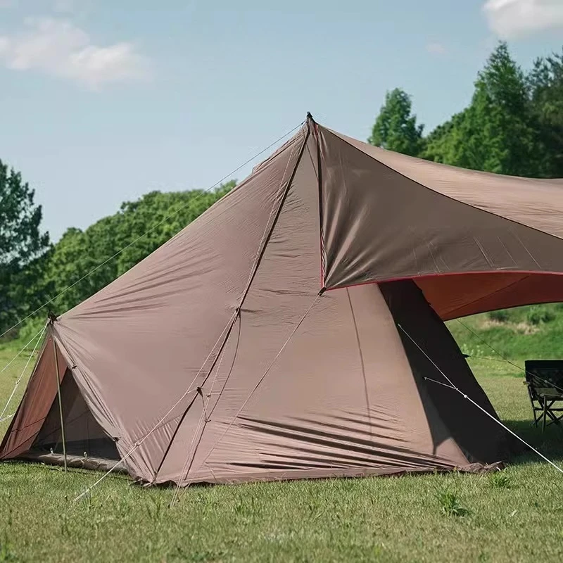 Extended tent for 4 people 
Extended tent for 4 people