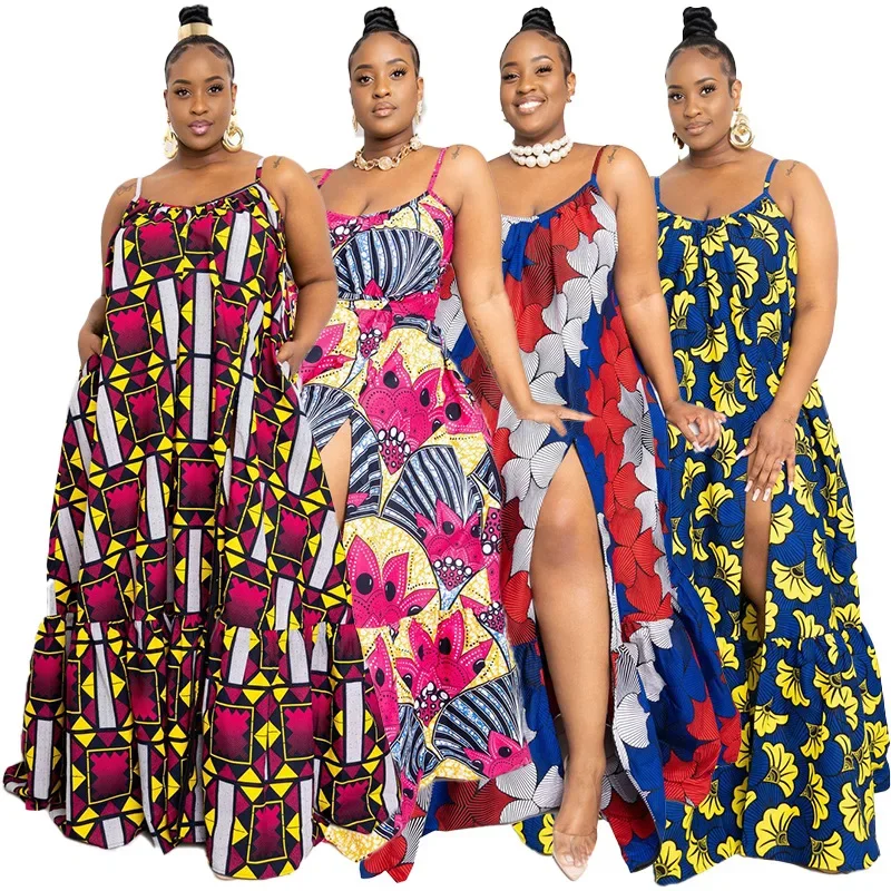 Plus Size Fashionable Elegant Long Dress Women's Clothing Summer 2025 New Arrival Tank Printed Vacation Dress 
Plus Size Fashionable Elegant Long Dress Women's Clothing Summer 2025 New Arrival Tank Printed Vacation Dress