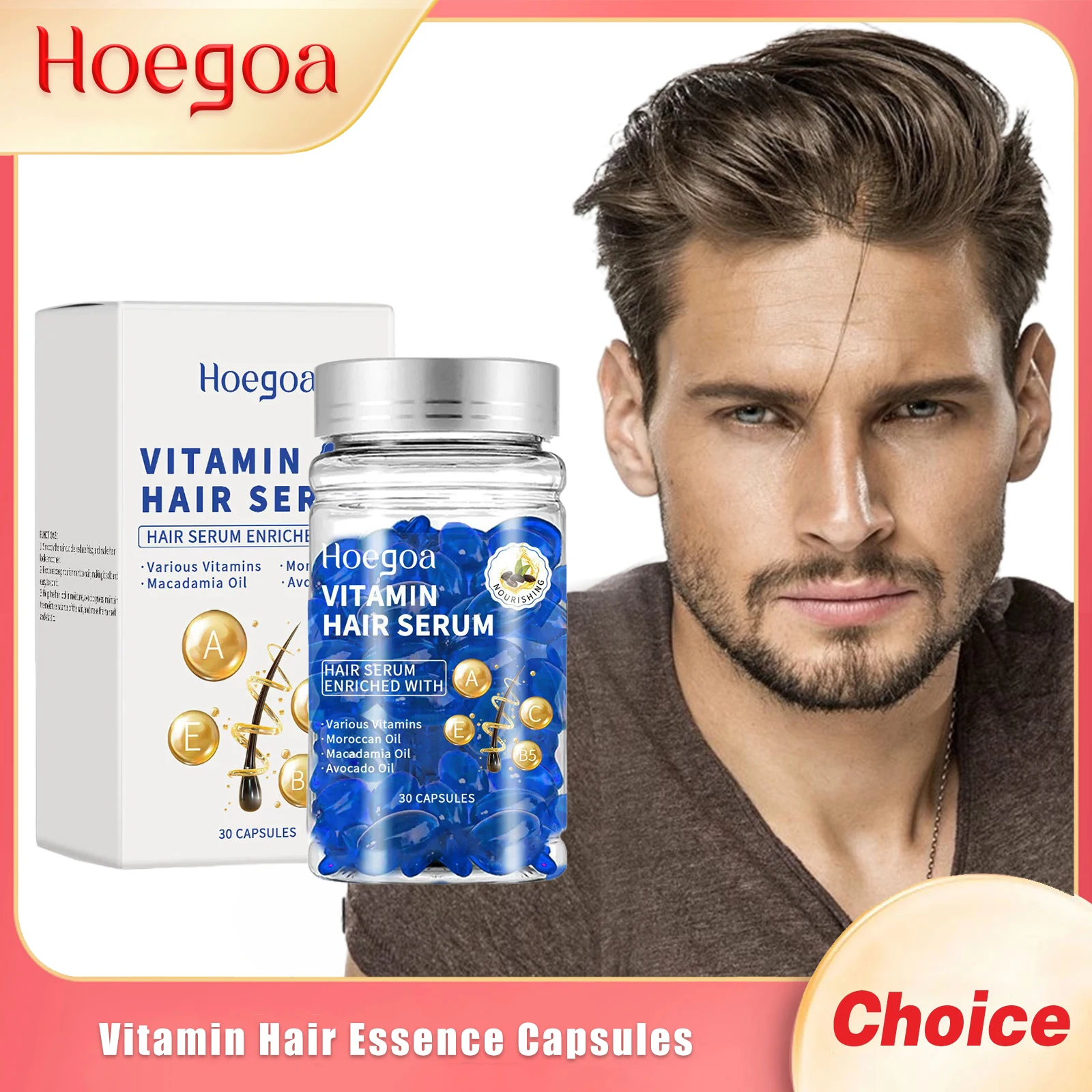 Magic Hair Vitamin Capsule Repair Damaged Improve Split Restore Hair Soft Smooth Shiny Deep Moisturizer Scalp Hair Care Product
Magic Hair Vitamin Capsule Repair Damaged Improve Split Restore Hair Soft Smooth Shiny Deep Moisturizer Scalp Hair Care Product