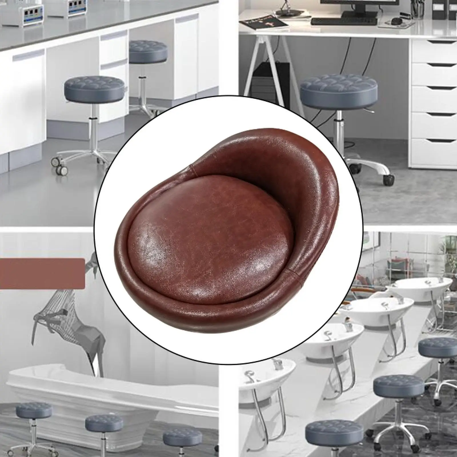 Barstool Seat Cushion Soft Waterproof PU Leather Replacement Top Modern Swivel Seat for Bar Club Restaurant
Barstool Seat Cushion Soft Waterproof PU Leather Replacement Top Modern Swivel Seat for Bar Club Restaurant