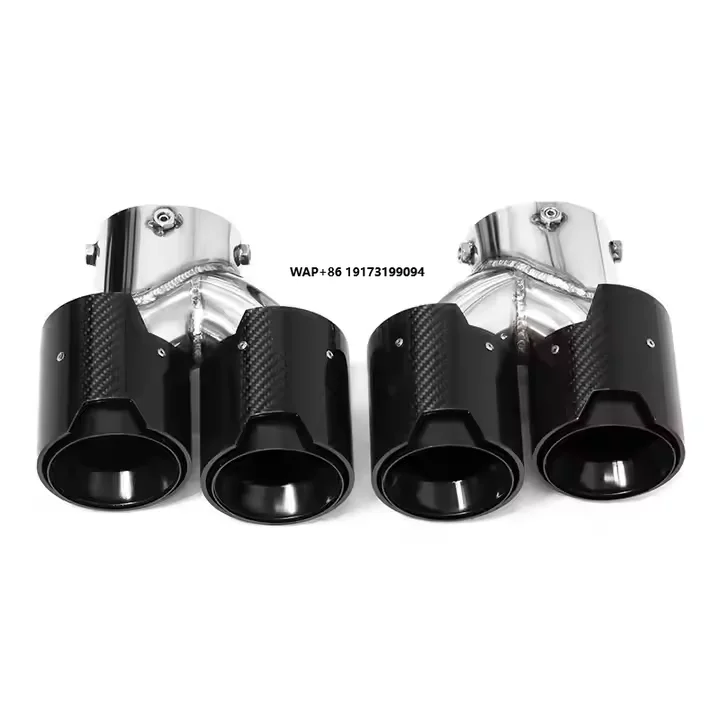 Carbon Fiber Car Muffler Tip Exhaust Tip Exhaust Pipe for b-mw G20 G21 G22 G23 G42 M240i M340i M440i M Performance
Carbon Fiber Car Muffler Tip Exhaust Tip Exhaust Pipe for b-mw G20 G21 G22 G23 G42 M240i M340i M440i M Performance