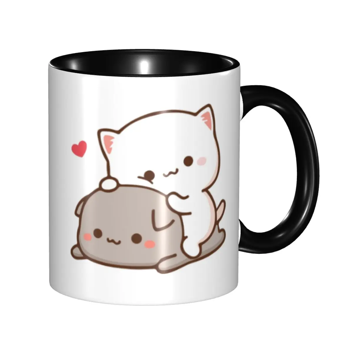 DIY Peach Sitting On Goma Ceramic Mugs Custom Cute Mochi Cat Coffee Cups Creative Present
DIY Peach Sitting On Goma Ceramic Mugs Custom Cute Mochi Cat Coffee Cups Creative Present