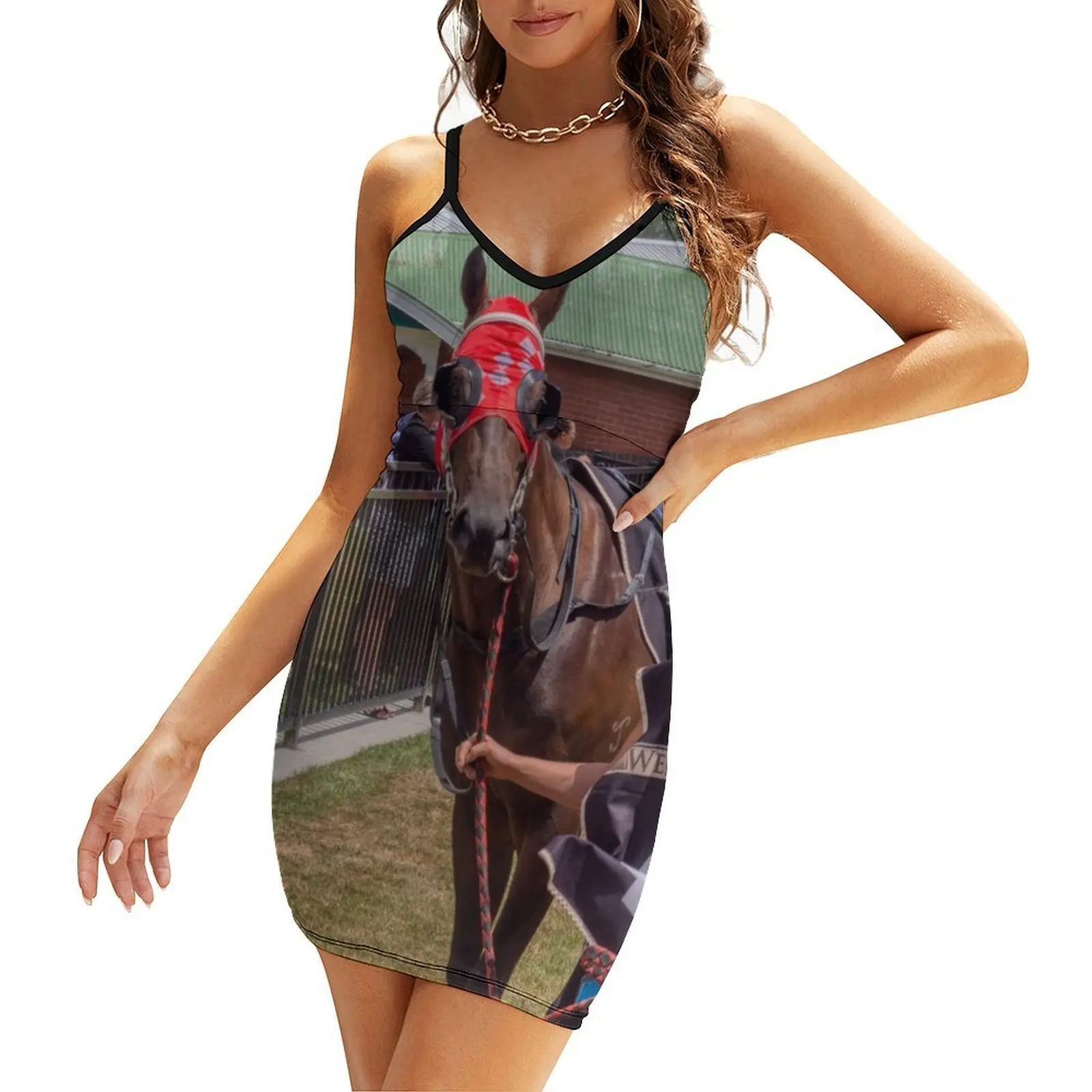 Race Horse Sling Dress Female dress dresses korean style dresses for prom elegant guest wedding dress
Race Horse Sling Dress Female dress dresses korean style dresses for prom elegant guest wedding dress