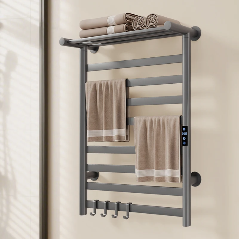 Smart Electric Towel Towel Rack Simple Style Whole Unit Heating Drying No Drilling Installation Convenient Bathroom Storage Rack
Smart Electric Towel Towel Rack Simple Style Whole Unit Heating Drying No Drilling Installation Convenient Bathroom Storage Rack