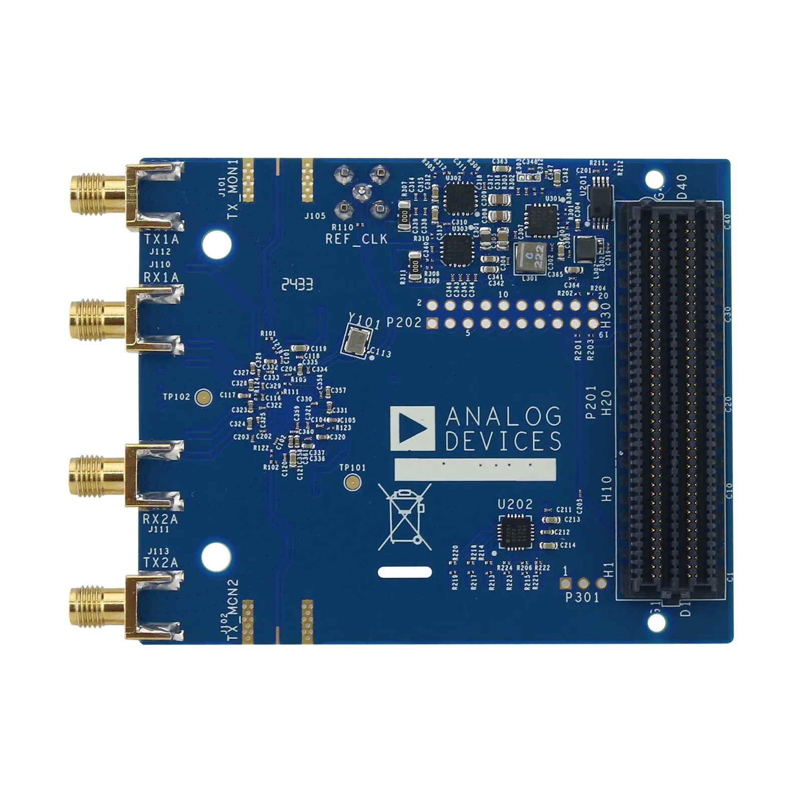 China-Made AD-FMCOMMS3-EBZ AD9361 SDR Board Wideband Software Defined Radio Board for Analog Devices
China-Made AD-FMCOMMS3-EBZ AD9361 SDR Board Wideband Software Defined Radio Board for Analog Devices