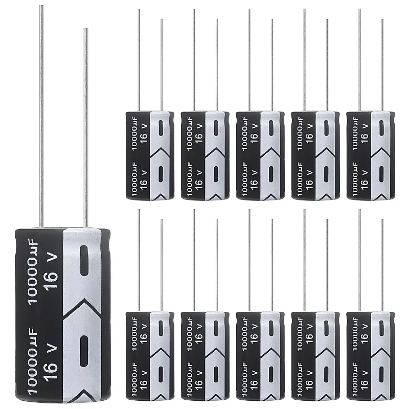 10000uF 16V 16x30mm Electrolytic Capacitor 10000 UF MFD 16 Volt 0.63x1.18in Aluminum Capacitors (Pack of 5)
10000uF 16V 16x30mm Electrolytic Capacitor 10000 UF MFD 16 Volt 0.63x1.18in Aluminum Capacitors (Pack of 5)
