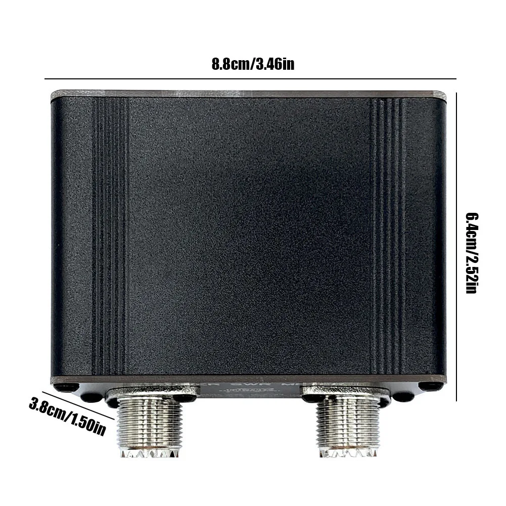 Mini Power Standing Wave Meter 0.5W-150W Digital Display High Frequency SWR Meter Accuracy Better Than 5% Electrical Instruments