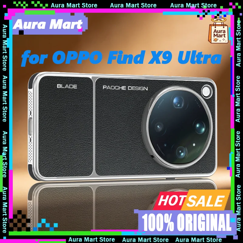 For OPPO Find X9 Ultra Phone Magnetic Shell New Original Camera Genuine Leather Minimalist High-end Lens Protective Case
For OPPO Find X9 Ultra Phone Magnetic Shell New Original Camera Genuine Leather Minimalist High-end Lens Protective Case