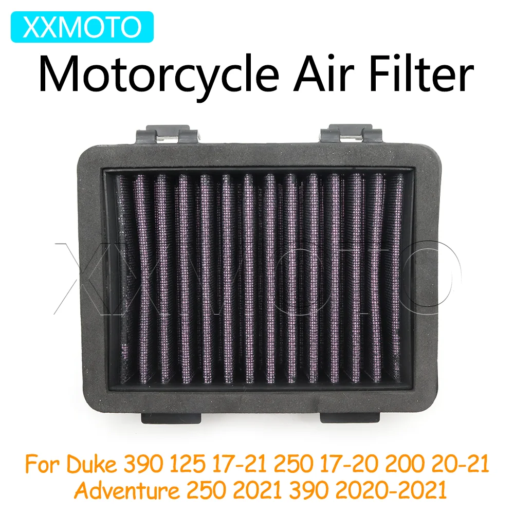 Для KTM 390 Duke 250 Duke 125 200 Duke 250 390 Adventure 2017-2021 мотоциклетный воздушный фильтр с высоким расходом, аксессуары для очистки впускного воздуха
Для KTM 390 Duke 250 Duke 125 200 Duke 250 390 Adventure 2017-2021 мотоциклетный воздушный фильтр с высоким расходом, аксессуары для очистки впускного воздуха