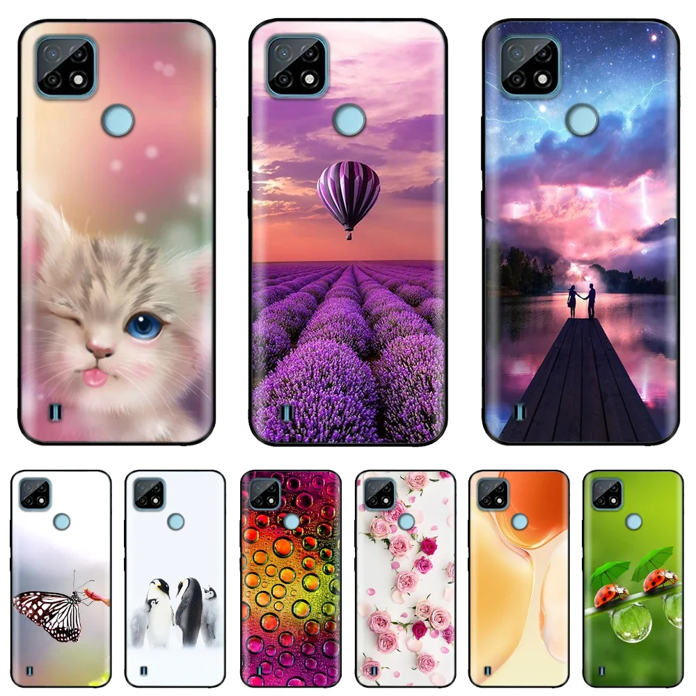 Cover For Realme C21 C21Y Case Soft Black Silicone Cute Shockproof TPU Coque Phone Cases For OPPO Realme C21 RealmeC21 Cover
Cover For Realme C21 C21Y Case Soft Black Silicone Cute Shockproof TPU Coque Phone Cases For OPPO Realme C21 RealmeC21 Cover