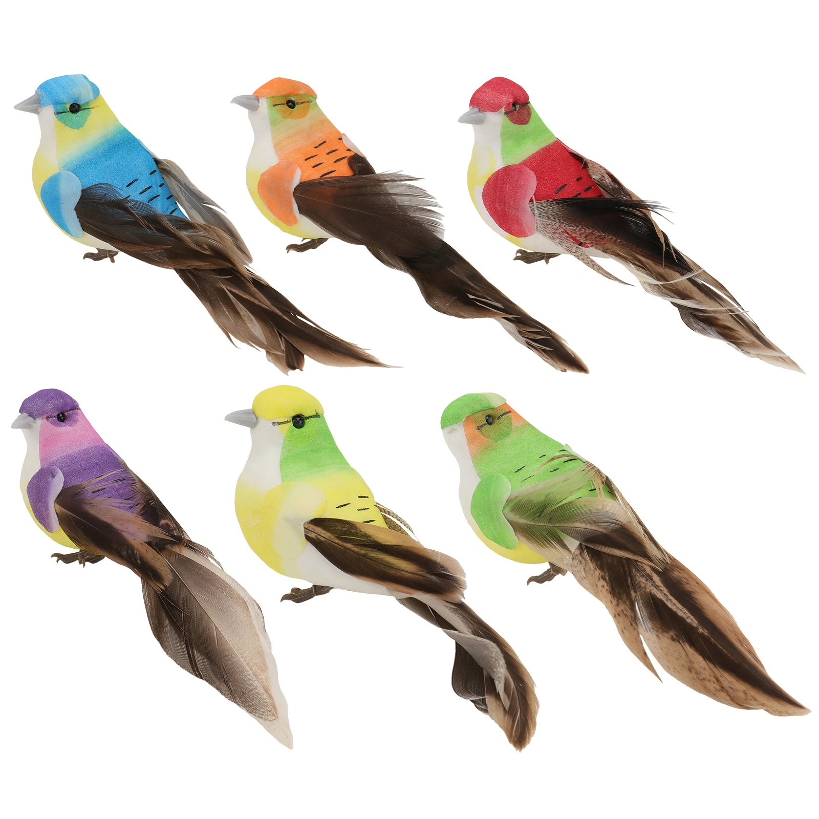 6 Pcs Simulation Bird Artificial nament for Model Garden Decoration Desktop Tree Home Office Lawn Gifts
6 Pcs Simulation Bird Artificial nament for Model Garden Decoration Desktop Tree Home Office Lawn Gifts