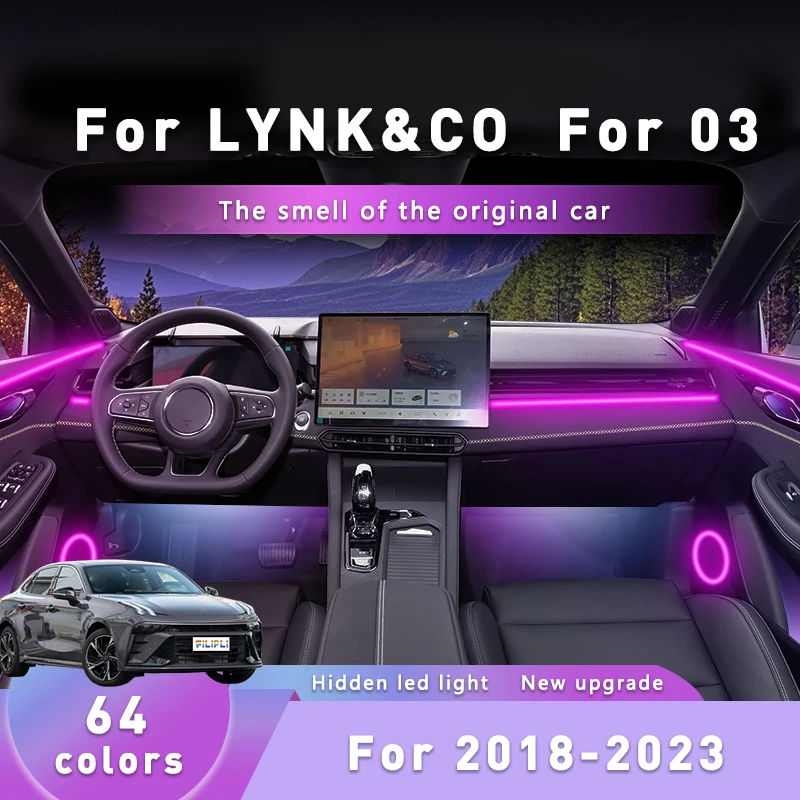 Для LYNK & CO 03 для 2018-2023 многоцветный автомобильный DIY внутреннее окружающее освещение музыкальная синхронизация светодиодные ритм-осветительные полосы с управлением через приложение
Для LYNK & CO 03 для 2018-2023 многоцветный автомобильный DIY внутреннее окружающее освещение музыкальная синхронизация светодиодные ритм-осветительные полосы с управлением через приложение
