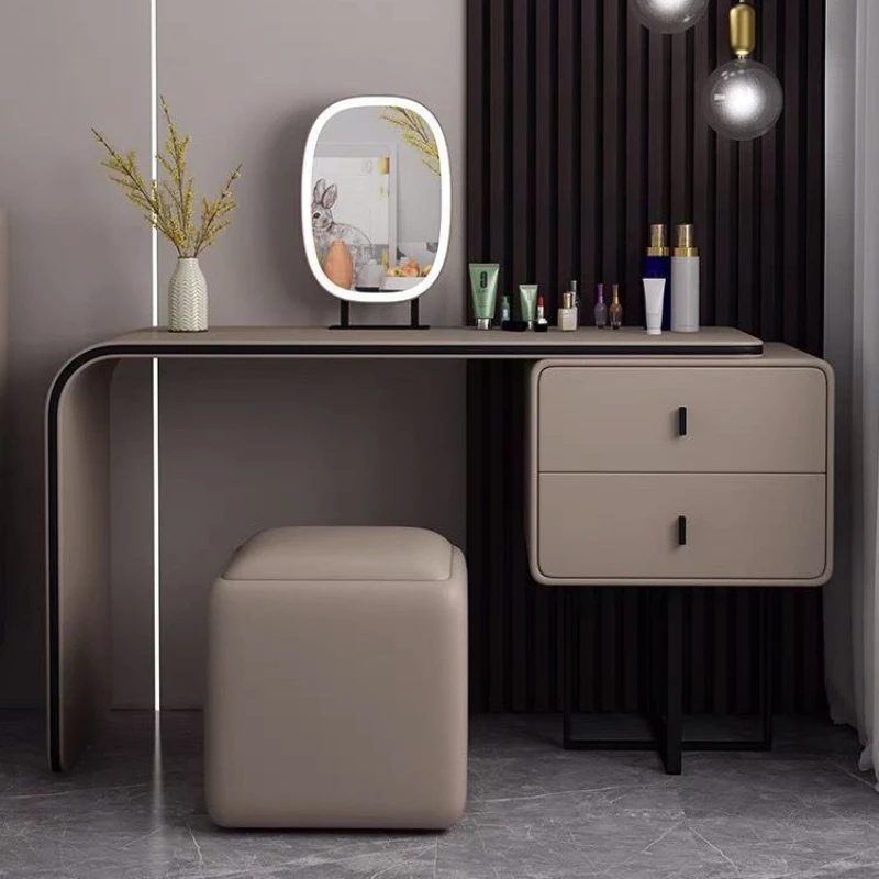 Table Bedroom Modern Simple Small Apartment Makeup Storage Cabinet Integrated with Light Ins Dresser
Table Bedroom Modern Simple Small Apartment Makeup Storage Cabinet Integrated with Light Ins Dresser