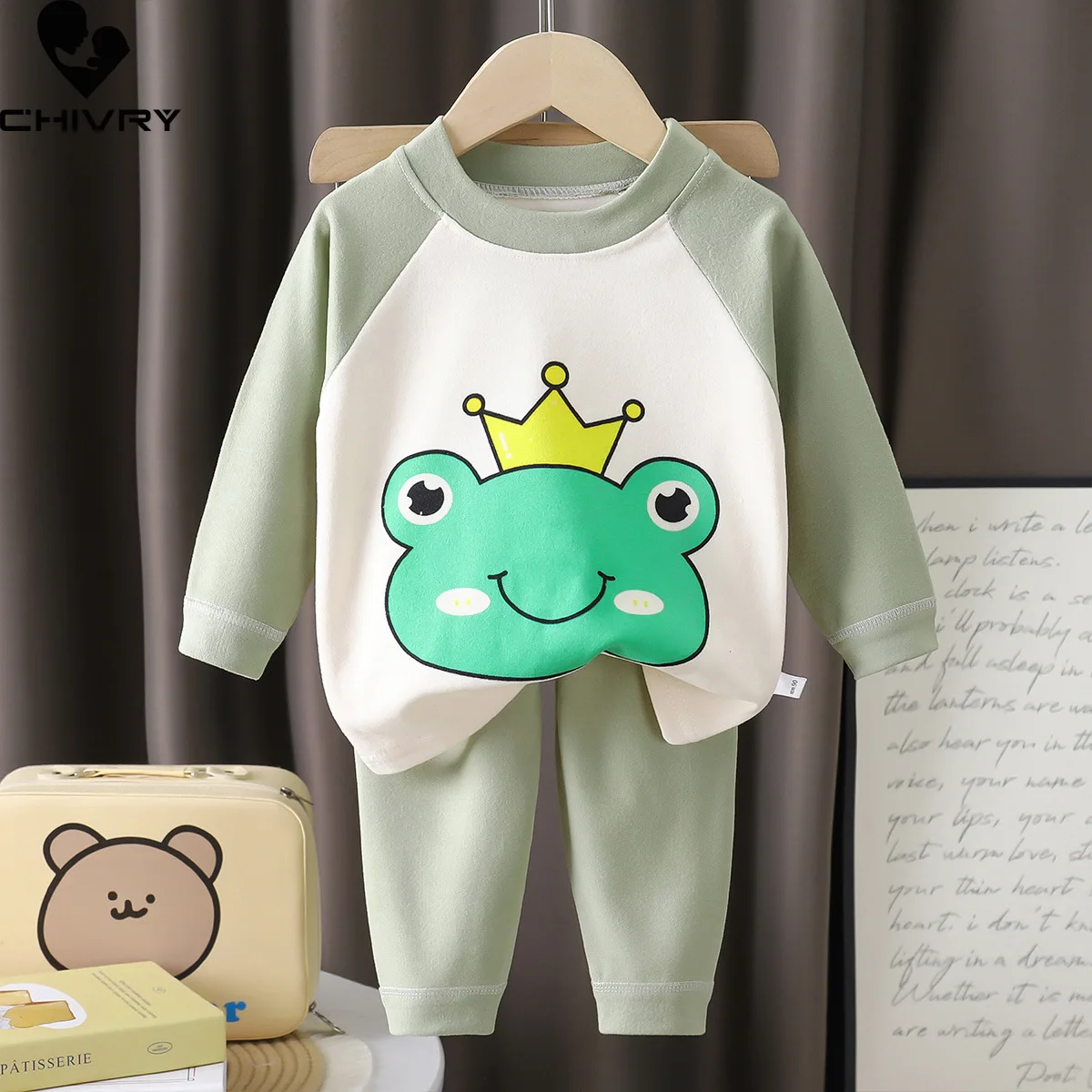 Kids Autumn Warm Pajamas Sets Boys Girls Cute Cartoon Long Sleeve T-Shirt Tops with Pants Pyjamas Toddler Baby Casual Sleepwear
Kids Autumn Warm Pajamas Sets Boys Girls Cute Cartoon Long Sleeve T-Shirt Tops with Pants Pyjamas Toddler Baby Casual Sleepwear